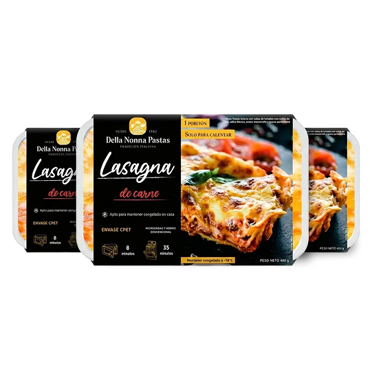 Lasagna de carne