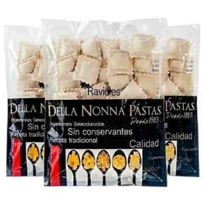 Ravioles rellenos de carne