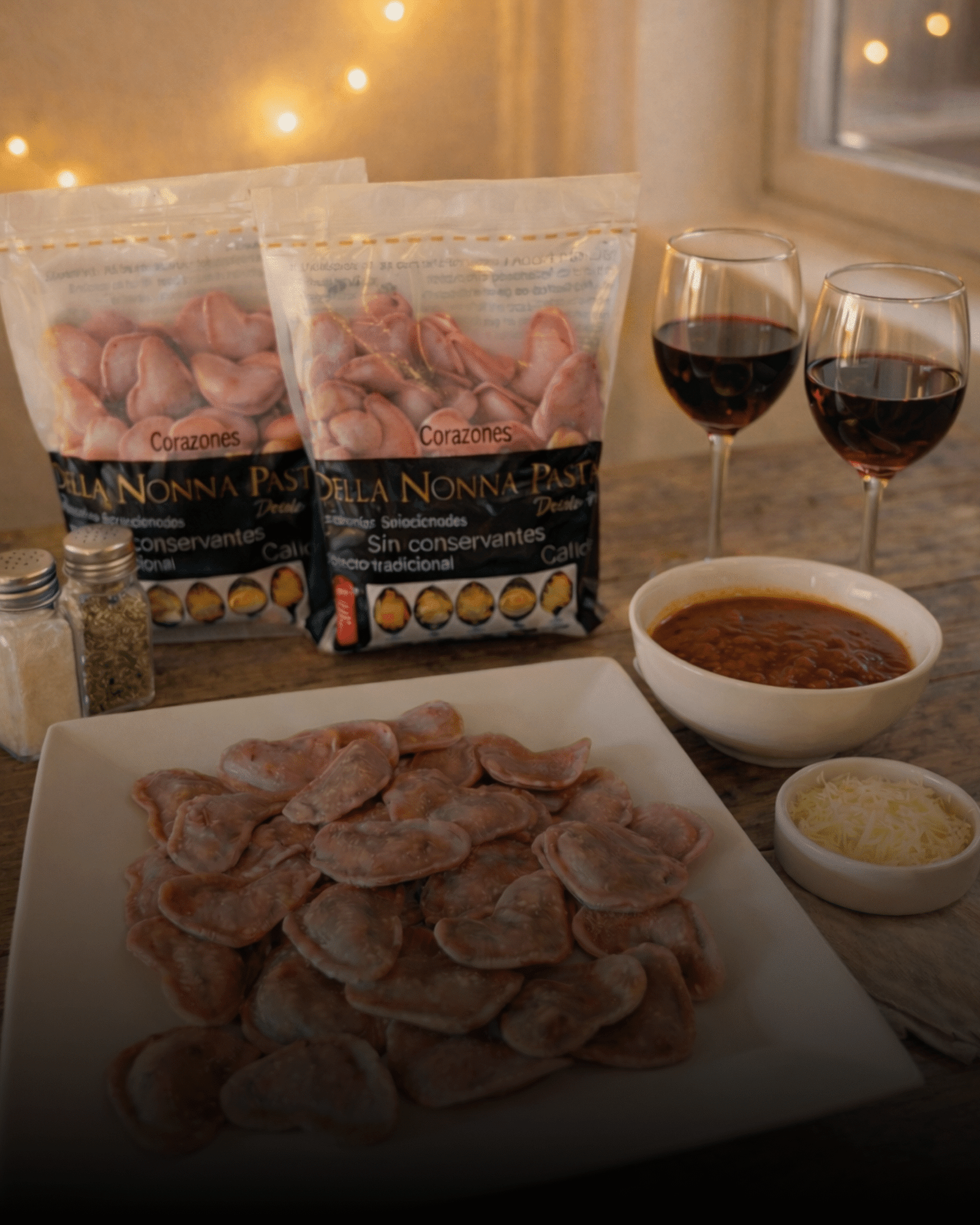 Ravioles de Corazón