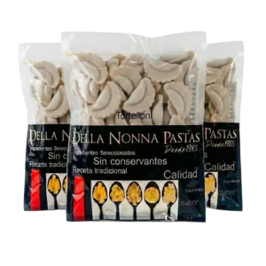 Tortelloni relleno de jamon y queso ricotta